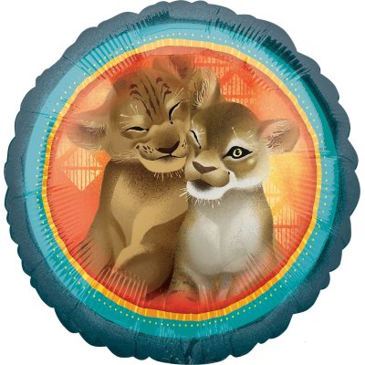Kruh - Lví král 43 cm - fóliový balónek - 39875-Lion-King-Side-2.jpg