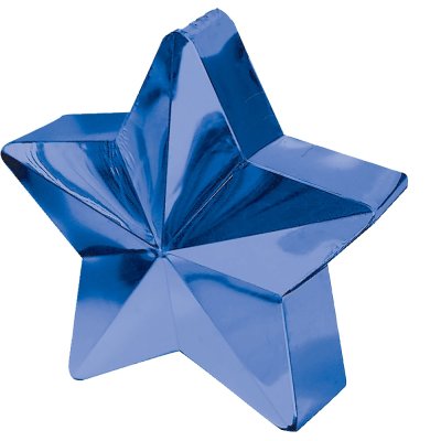 Závaží hvězda modrá160g