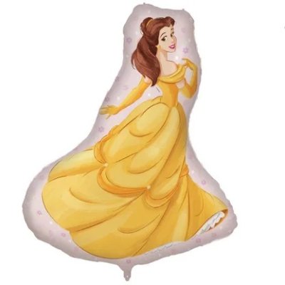 Princezna Bella 97x80,5cm fóliový balónek