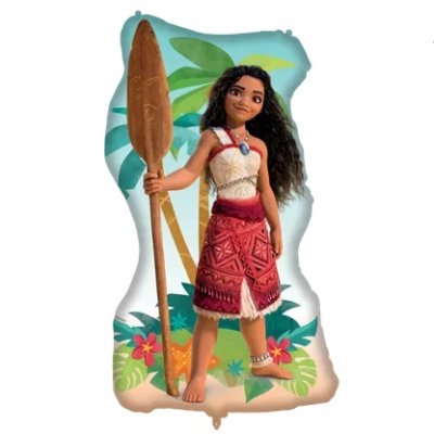 Princezna Moana 60x99cm fóliový balónek