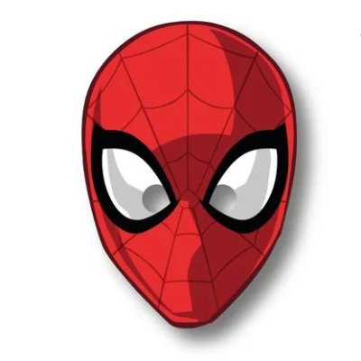 Maska papírová Spiderman 6ks