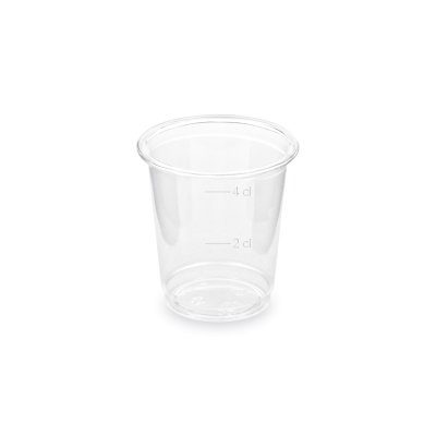 Kelímek (PET) čirý 48mm 2cl/4cl (40 ks)