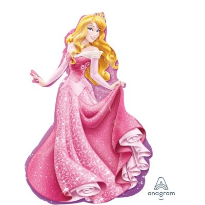 Šípková Růženka 58x86cm - fóliový balónek