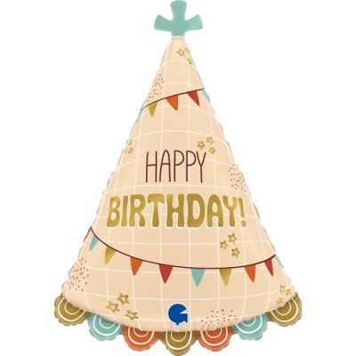 Párty čepička HB 26"/65cm fóliový balónek nafukovací