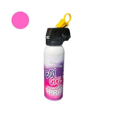 RŮŽOVÝ PRÁŠEK ve spreji - odhalení pohlaví