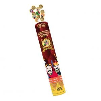 Konfety vystřelovací "Královská párty" 30 cm - 88939.jpg
