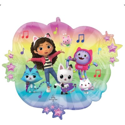 Gábinin kouzelný domek 50x71cm - fóliový balónek