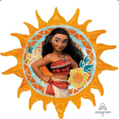 Slunce - Vaiana 71x73cm - fóliový balónek