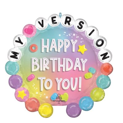 Kruh - My Version HB to You 63x66cm - fóliový balónek