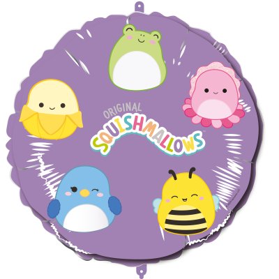 Kruh - Squishmallows 46cm fóliový balónek