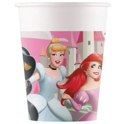Kelímky papírové EKO - Disney princezny 200ml/8ks