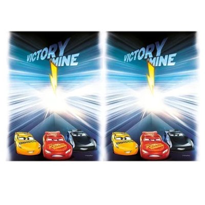 Ubrus plastový - Auta 120x180cm