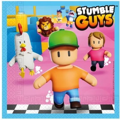 Ubrousky papírové EKO - Stumble Guys 33x33cm/20ks