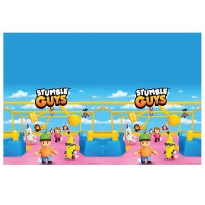 Ubrus plastový - Stumble Guys 120x180cm