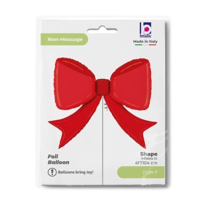 Mašle červená 41"/104cm fóliový balónek nafukovací - Screenshot 2026-01-09 at 13-25-59 Balloon Red Bow red.png