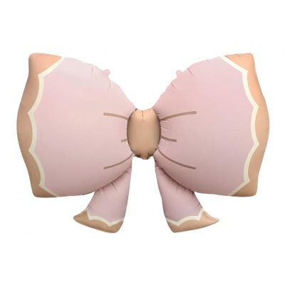 Mašle růžová 68x47cm - fóliový balónek