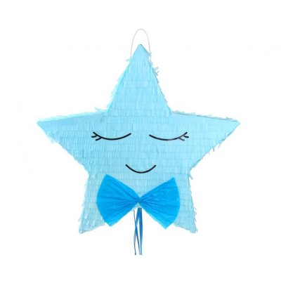 Piňata - Hvězda modrá 45x43x8cm