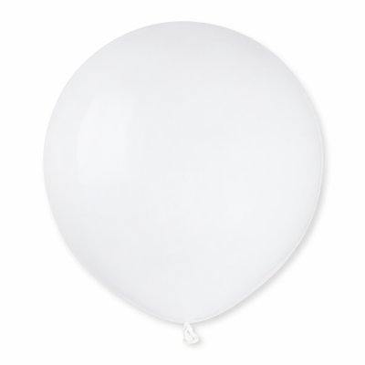 Balónek 48cm/19" #001 bílý  (25ks/bal)