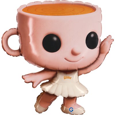 Ballerina Cappuccina 24"/61cm fóliový balónek nafukovací