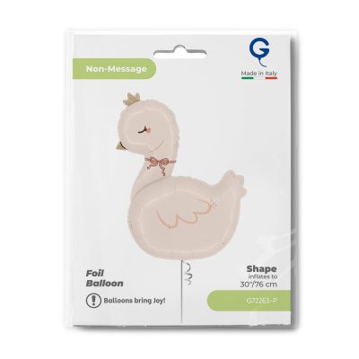 Labuť 30"/76cm fóliový balónek nafukovací - g72263-p-b.jpg