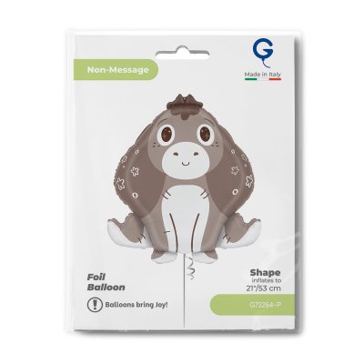 Oslík 21"/53cm fóliový balónek nafukovací - g72264-p-b.jpg