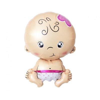 Holčička 37x55cm - fóliový balónek