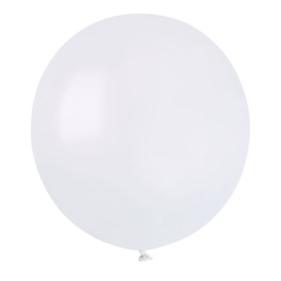 Balónek 48cm/19" #029 bílý  (25ks/bal)