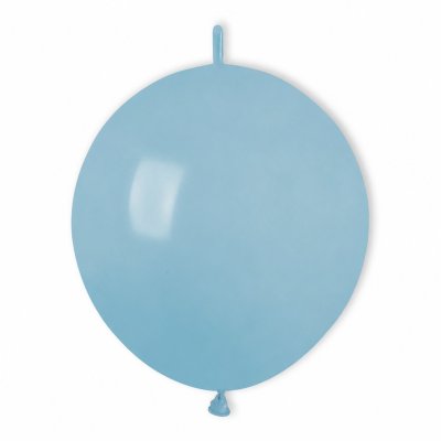 Balónek spojovací 33cm/13" #072 baby modrý (50ks/bal)