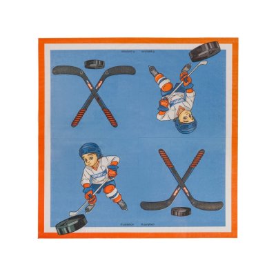Ubrousky papírové Hokejový sen 33x33cm, 20ks - Papirove-ubrousky-Hokejovy-sen-20-ks-1.jpg