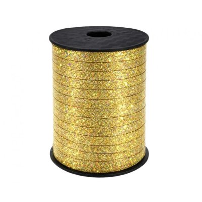 Stuha champagne holografická (5mm x 458m)