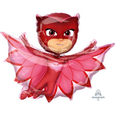 Owlette - Pyžamasky 83x78cm fóliový balónek