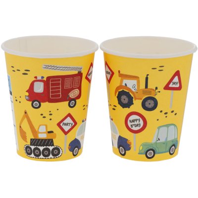 Kelímky papírové FSC "Dopravní prostředky" 250ml, 8ks - 8714572276672_3.jpg