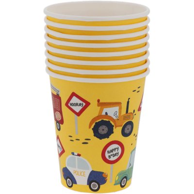 Kelímky papírové FSC "Dopravní prostředky" 250ml, 8ks - 8714572276672_2.jpg