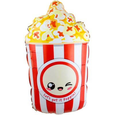 Popcorn 37x60cm fóliový balónek