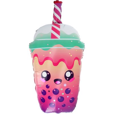 Bubble Tea 38x76cm fóliový balónek