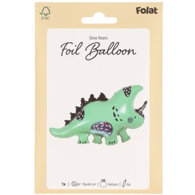 Dinosaurus zelený 76x44cm fóliový balónek - 8714572285872_5.jpg