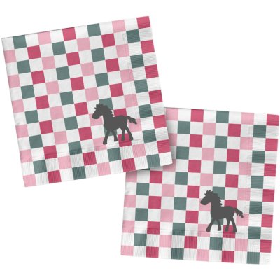 Ubrousky papírové FSC "Koně" 33x33cm, 20ks - 8714572275040.jpg