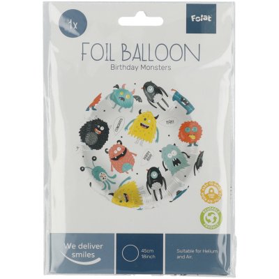 Kruh HB příšerky 45cm fóliový balónek - 8714572679268_5.jpg