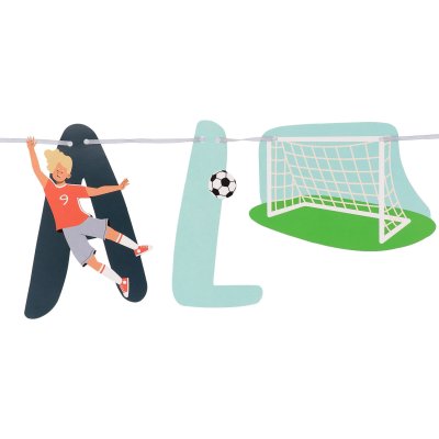 Baner závěsný "Happy Birthday It´s a Goal ", 1,5m - 8714572275705_2.jpg