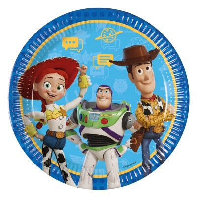 Talíře papírové EKO "Příběh hraček 5" 23cm, 8ks