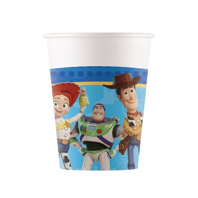 Kelímky papírové EKO "Příběh hraček 5"  200ml, 8ks