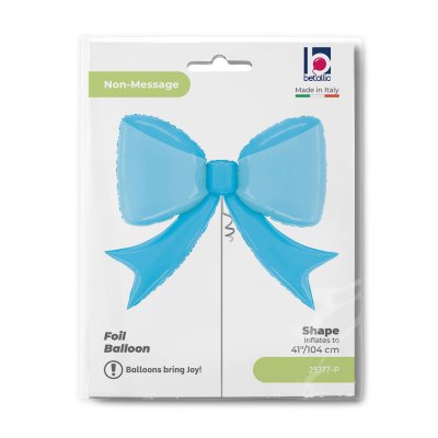 Mašle modrá 41"/104cm fóliový balónek - 25777-p-b.jpg
