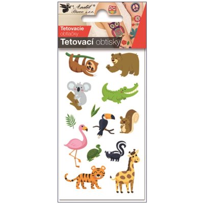 Obtisky tetovací Zvířátka 10,5x6cm - 16040.jpg