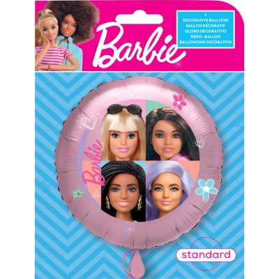 Kruh "Barbie" 45cm fóliový balónek