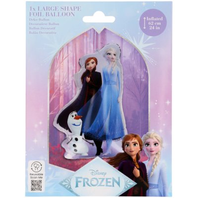 Anna, Elsa a Olaf 45x63cm fóliový balónek - 1-10879_5.jpg