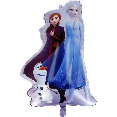Anna, Elsa a Olaf 45x63cm fóliový balónek