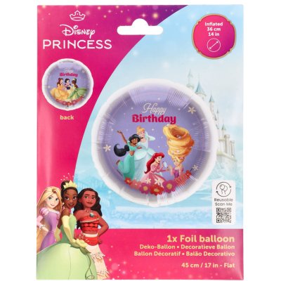 Kruh Disney princezny HB 45cm fóliový balónek - 1-10822_5.jpg