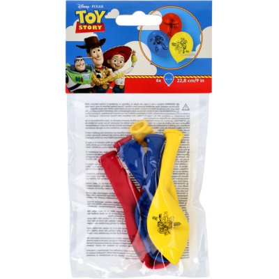 Balónky 9"/23cm potisk "Příběh hraček", 6ks - 4009775077510_5.jpg