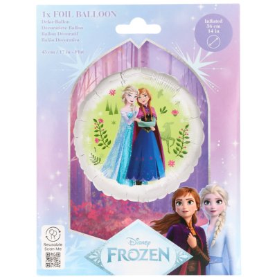 Kruh - Anna a Elsa 45cm fóliový balónek - 1-10827_5.jpg