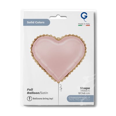 Srdce s krajkou pastel růžové saténové 18"/46cm fóliový balónek - g751800sppwhg-p-b.jpg